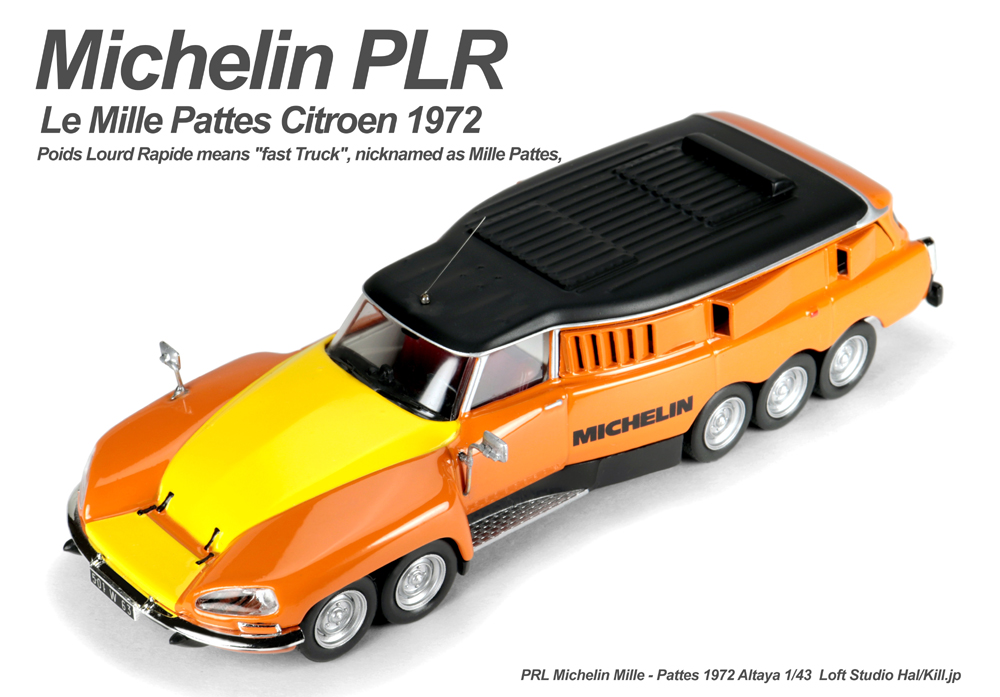 PRL Michelin Mille - Pattes 1972 Altaya 1/43